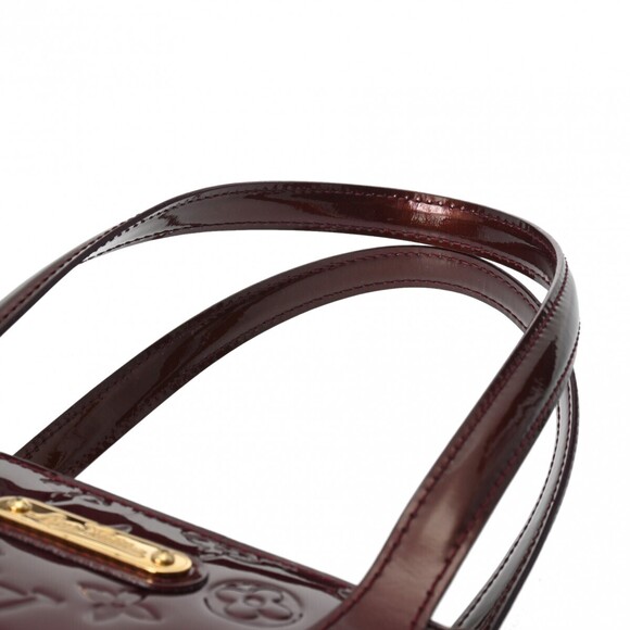 Louis Vuitton Vernis Wilshire Tote Rouge Fauvist Purple Handbag - Picture 4 of 11